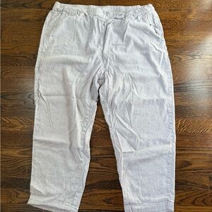 Lou & Grey Light Gray Chinos